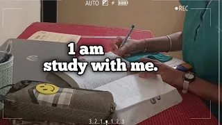 Cramming for Unit exams // study with me, pen asmr, no music