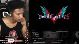 ETIKA REACTION DANTE AND VITALE DEVIL MAY CRY 5 TGS TRAILER