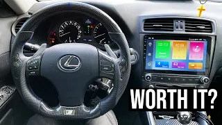 Lexus 2is Android Head Unit Review! | Pros and Cons
