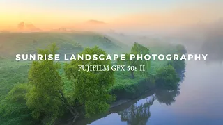 Sunrise Landscape Photography with the Fujifilm GFX 50s II