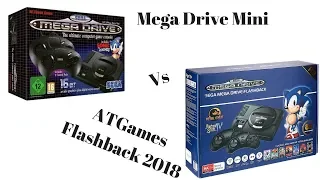 Sega Mini Vs AtGames Flashback 2018