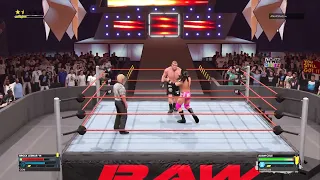WWE 2K24 Online match - Adam Cole Vs Lesnar