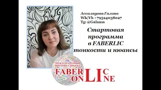 Стартовая программа FABERLIC