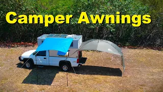 Tailgate Tent and Tarp for OVRLND Camper