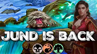 GIVE EVERY BROKEN CARD HASTE!! 🛀 Jund Hot Springs | MTG Arena Standard