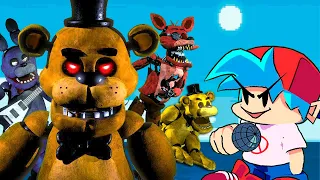 ФНФ ПРОТИВ ФНАФ 1 ► Friday Night Funkin' vs. Five Nights at Freddy's 1 week 1-5 + extras