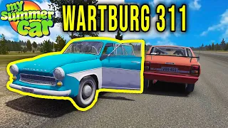 WARTBURG 311 - NEW DRIVEABLE CAR - My Summer Car #303 | Radex