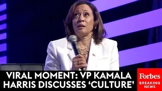 VIRAL MOMENT: Watch Kamala Harris's 'Culture' Remarks That Have Been Roundly Mocked Online