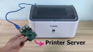 Как создать свой собственный сервер принтеров Canon с помощью Raspberry Pi