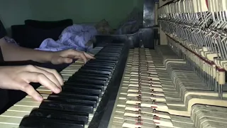 wet hands - Minecraft played on an out of tune piano