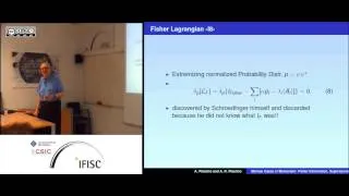 Montse Casas in memoriam: Fisher information, supersymmetry and variable mass