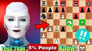 The Most CREATIVE Chess Opening Trap Known by Only 5% of People: Belgrade Gambit | Chess | Stockfish