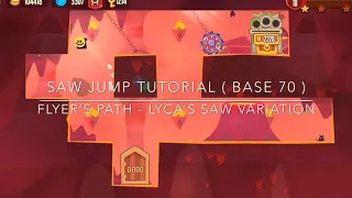 King of Thieves - Saw Jump Tutorial ( base 70 ) easier path