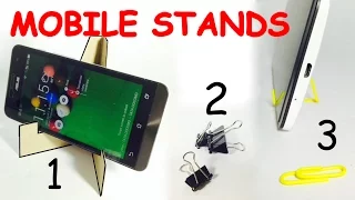 3 SIMPLE LIFE HACKS For Mobile stand YOU SHOULD KNOW