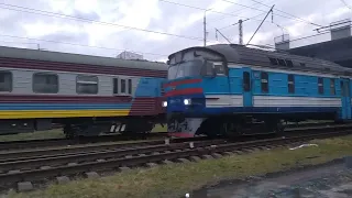 др1а з приміським поїздом Радехів-Ківерці через Луцьк