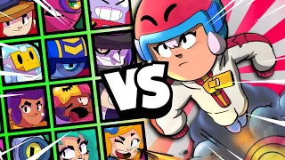 Bonnie 1v1 vs EVERY Brawler | INSANE DAMAGE !