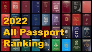 World Most Powerful Passports 2022 | 199 Countries and Territories