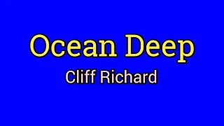 Ocean Deep - Cliff Richard (Lyrics Video)