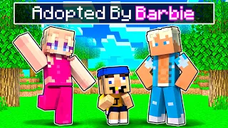 Jeffy Is Adopted By BARBIE In Minecraft!