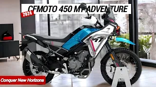 2024 NEW CFMoto 450 MT Adventure: A futuristic, stylish, and powerful mid size all around vehicle