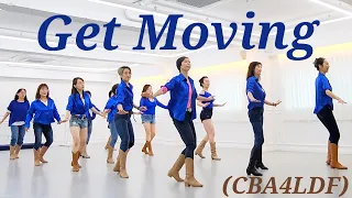 Get Moving (CBA4LDF)LINEDANCE/월요반성신여대역10~12시/쉬운중급라인/010-5469-9632/Guillaume RICHARD,Gregory Danvoie