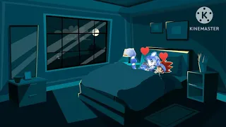 Star Fox: (Krystal Fox X Gingka) Krystal Fox Is sleeping sweetest cute sleeping ever