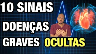 10 SINAIS de ALERTA que SEU CORPO ESTÁ GRITANDO por SOCORRO! (sintomas que você pode não estar bem)