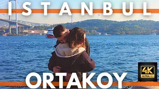 Istanbul 2022 Ortakoy 1 November Walking Tour | 4K ULTRA HD 60FPS