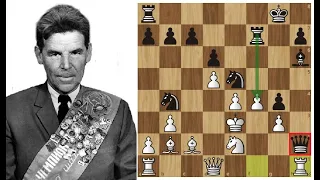 Нежметдинов жертвует ФЕРЗЯ! Одна из самых красивых партий в истории шахмат!