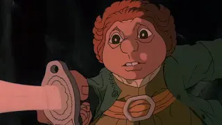 Bilbo's First Kill and the Naming of Sting | The Hobbit 1977 | Lord Of the Rings