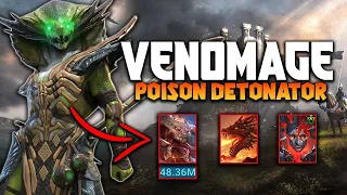 VENOMAGE THE POISON DETONATOR ! | UNM CLAN BOSS | FW21 + More | Champion Guide | Raid Shadow Legends