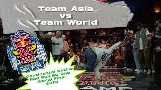 Team Asia vs Team World   Continental Battle Red Bull BC One World Final 2022