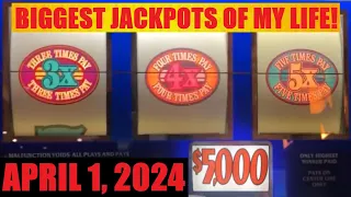 BIGGEST JACKPOTS OF MY LIFE!!! ALL OF MY DREAM COME TRUE SPINS OVER THE YEARS!