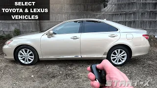 Start-X Remote Start Install, Select Toyota & Lexus Vehicles