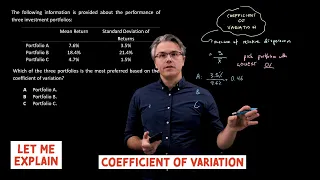 Coefficient of variation (for the @CFA Level 1 exam)