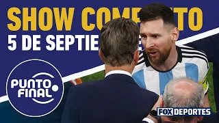 ¡Se viene la Fecha FIFA! Messi vuelve con Argentina y Lozano con el Tri | Punto Final EN VIVO