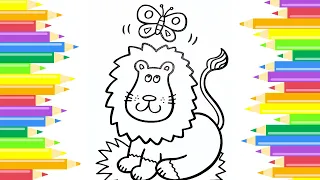 Lion Colouring