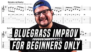My Favorite Beginner Bluegrass Guitar Improv Exercise