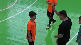 U-11. Черное море - Молния 5:0 Тайм 2 Футзал Одесса Дети 2021-11-20