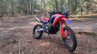 Honda CRF 300 RALLY (suspension and tires upgrades review)
