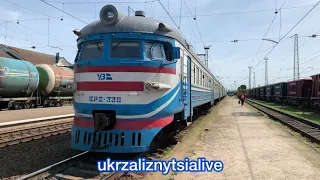 ЕР2-636/336 с поездом №6691 Харьков-Красноград