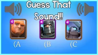 GUESS THAT TROOP SOUND • CLASH ROYALE