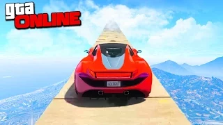 БЕЗУМНЫЕ ГОНКИ СО СКОРОСТЬЮ САМОЛЕТА ПО ТОНКИМ КАНАТАМ И ТРУБАМ В GTA 5 ONLINE