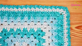 Easiest Crochet Border - Prettier than the name suggests! VERY simple beginner friendly Crochet!