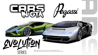 Evolution of Pegassi 1966 - 2022: GTA Online (Only Cars)