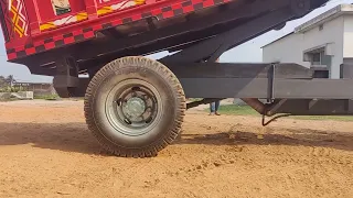 p t o system tractor trolley high load high  modified  making  of Rafiq  Engineering