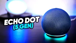 Echo Dot 5a Gen - La PODEROSA Bocina Alexa de Amazon