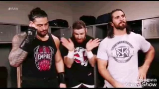 Wwe Raw 1/ 16/ 2017 Full show samizaye unites with Former shield members (72p