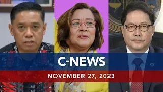 UNTV: C-NEWS  |  November 27, 2023