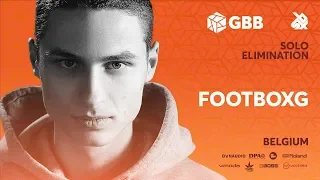 FOOTBOXG | Grand Beatbox Battle 2019 | Solo Elimination